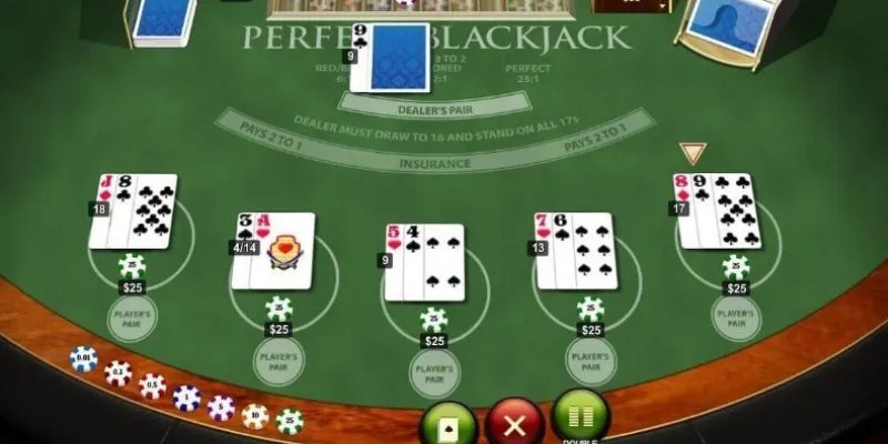 Cân nhắc hành động chơi Blacjack 